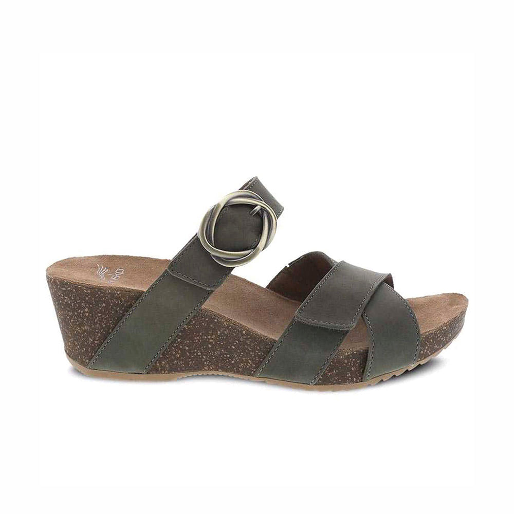 Dansko Susie Sage Milled Nubuck Sandal Dansko Australia New