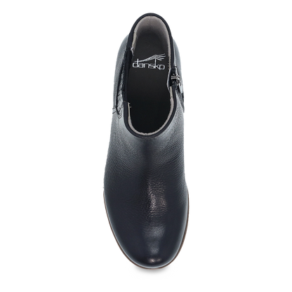 Dansko Daisie-Black Waterproof Tumbled