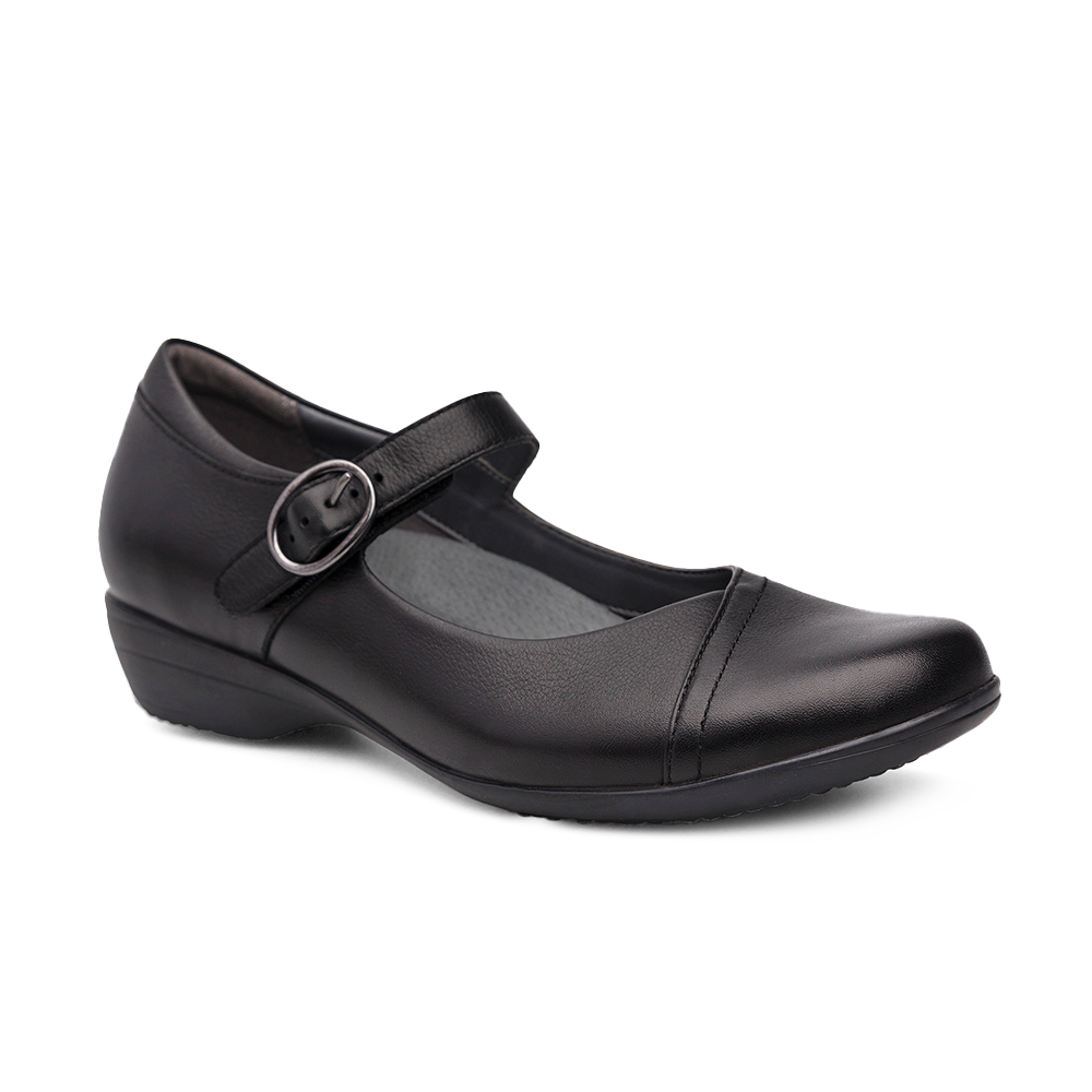 Dansko Fawna-Black Nappa Mary Jane Shoe