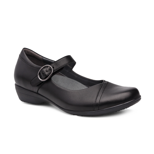 Dansko Fawna-Black Nappa Mary Jane Shoe