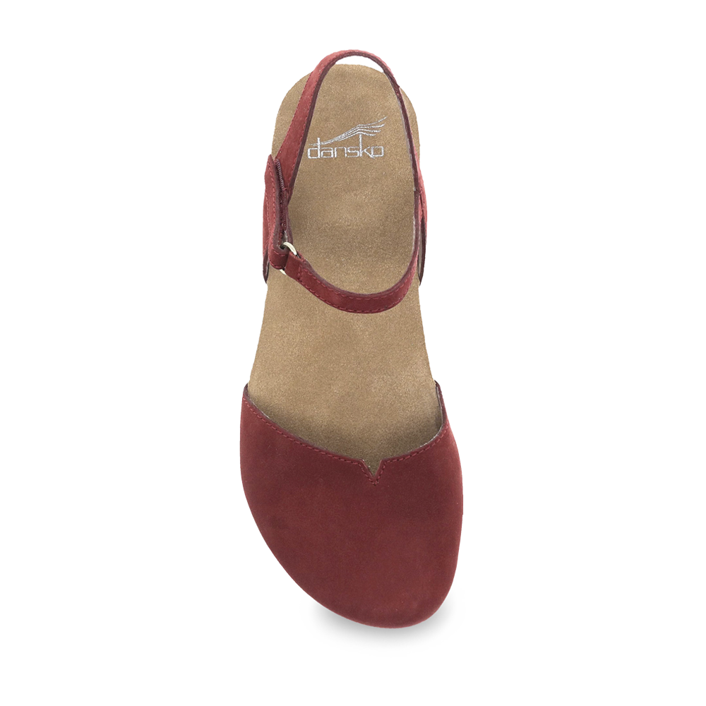 Dansko Rowan-Cinnabar Milled Nubuck