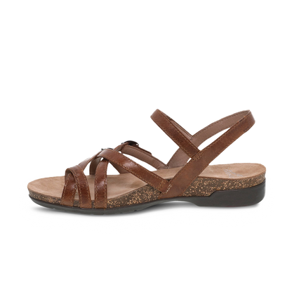 Dansko Roslyn-Tan Waxy Burnished