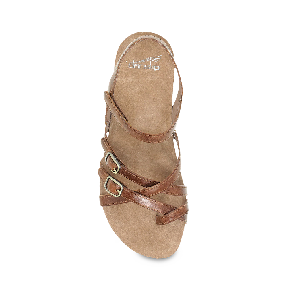 Dansko Roslyn-Tan Waxy Burnished