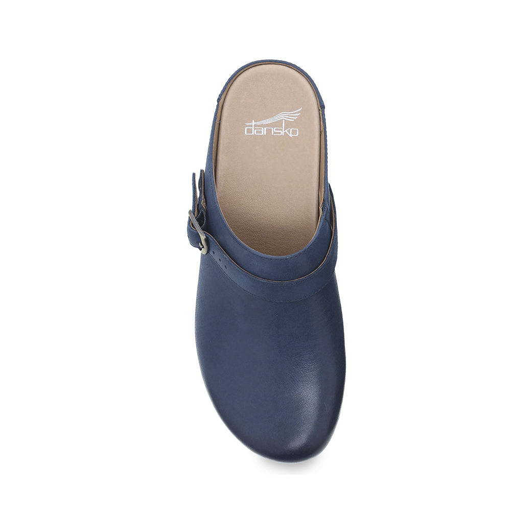 Dansko Berry-Navy Burnished Full Grain