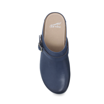 Dansko Berry-Navy Burnished Full Grain