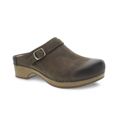 Dansko Berry-Mushroom Burnished Nubuck