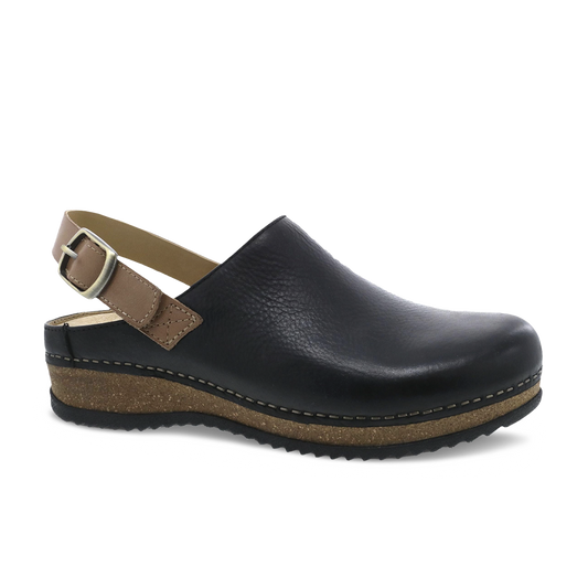 Dansko Merrin-Black Waxy Milled