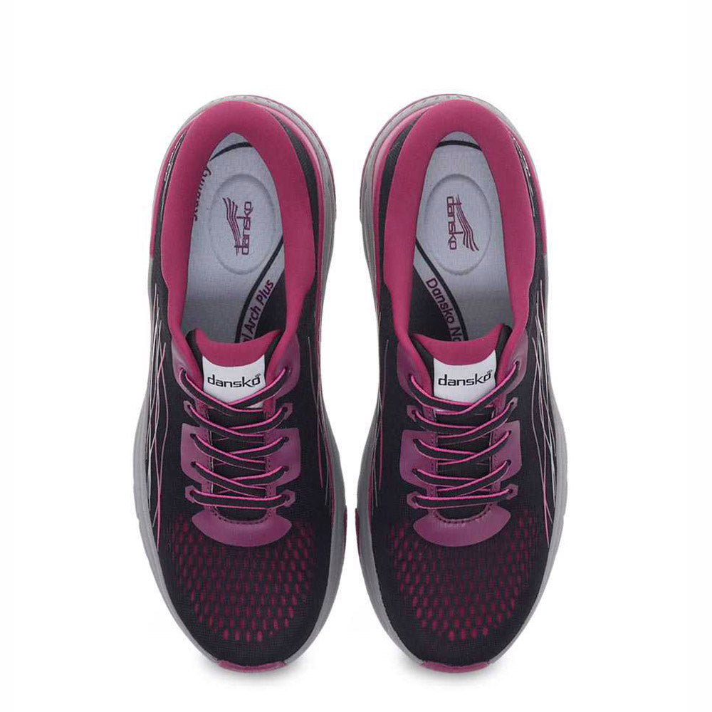 Dansko Pace-Black/Berry Mesh