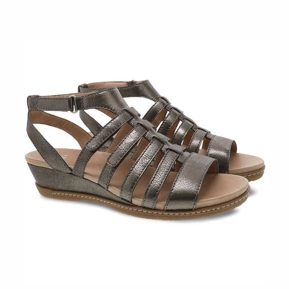 Dansko Athena Pewter Nappa Sandal Dansko AU NZ Dansko