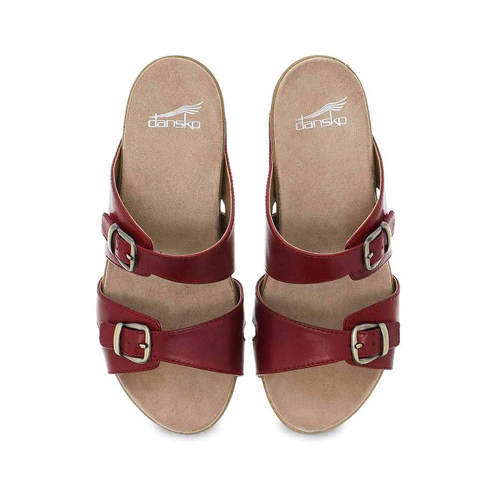 Dansko Leeann Red Sandal Dansko Australia New Zealand Official Site Dansko Australia New Zealand